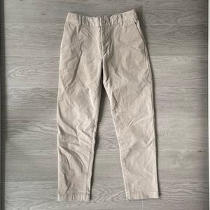 Muji Corduroy Light Beige Pants